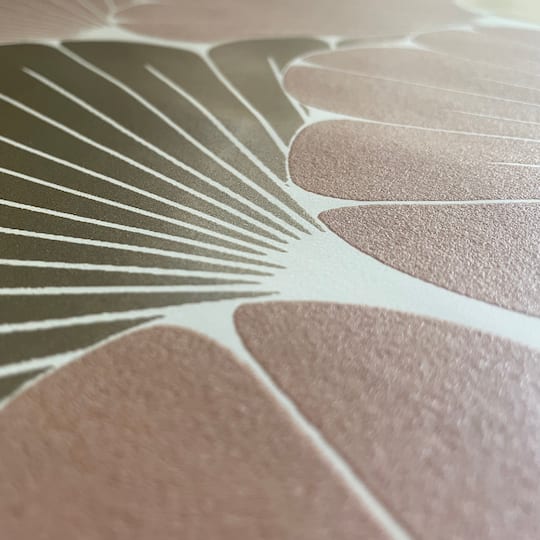 Designs Direct Giant Art Deco Gingko Leaf Wallpaper